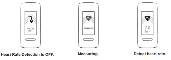 TRANSTEK LS431-B3 Activity Tracker- Heart Rate Detection