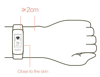 TRANSTEK LS431-B3 Activity Tracker- wristband