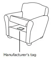 Manufacturer’s Tag