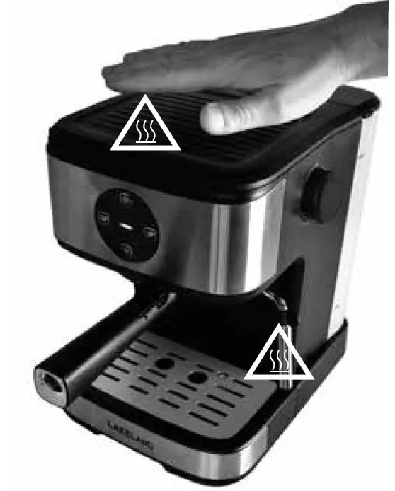 LAKELAND 63480 Digital Espresso Maker fig4