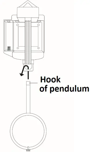 EUROtops MD763 Radio Controlled Wall Clock with Chime- THE PENDULUM