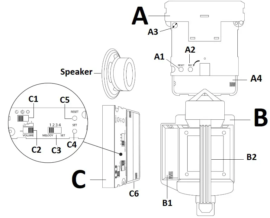 EUROtops MD763 Radio Controlled Wall Clock with Chime