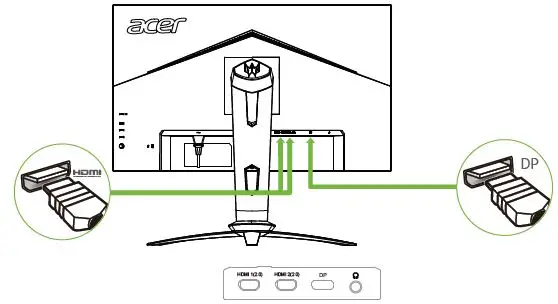 acer G195HQL LCD Monitor FIG1