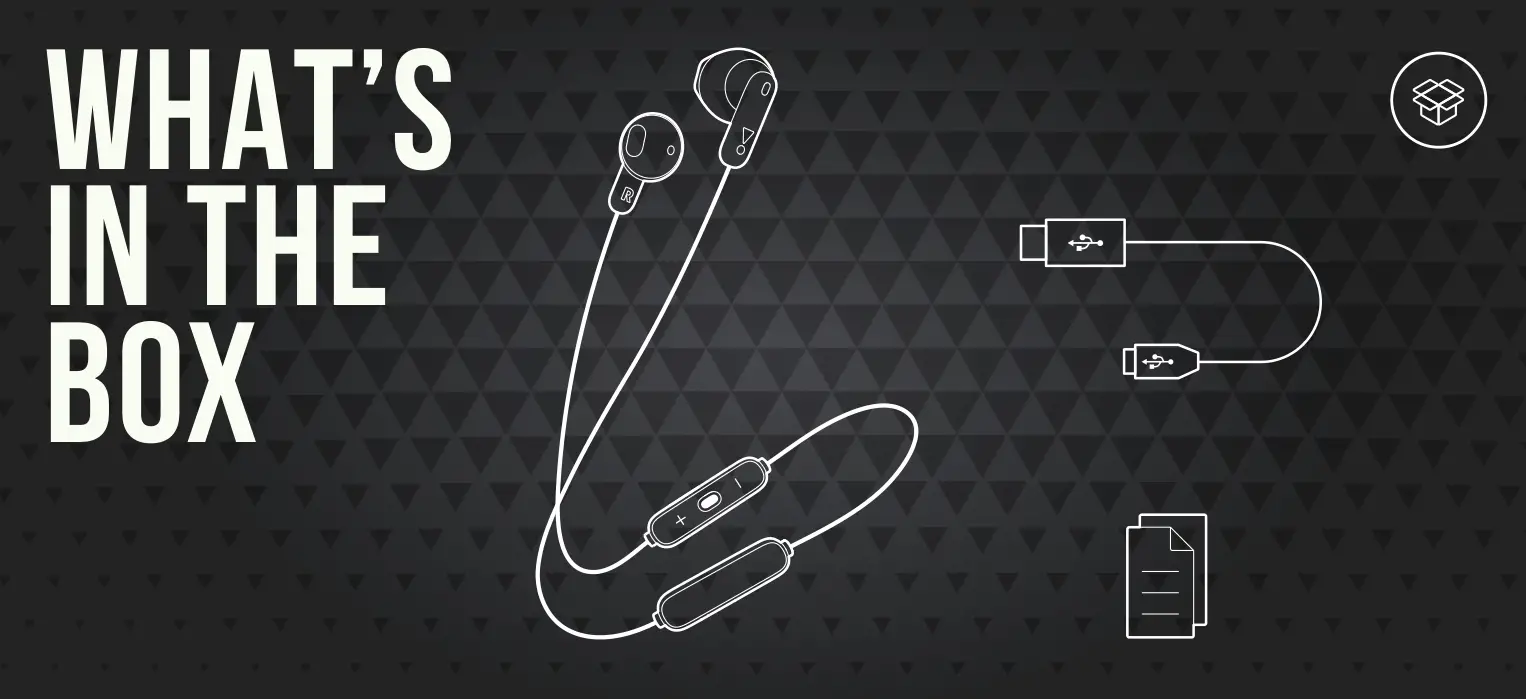 JBL TUNE 215BT Box Content