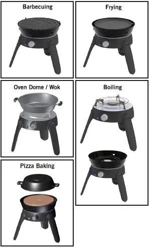 CADAC 6540H1 Safari Chef 30 Gas BBQ 10