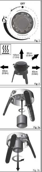 CADAC 6540H1 Safari Chef 30 Gas BBQ 4