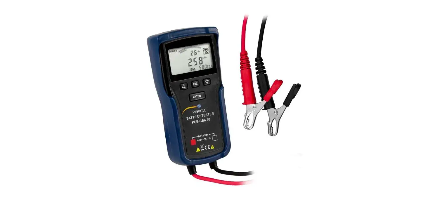 Pce Instruments Pce-cba 20 Car Battery Tester User Manual Pce Instruments Pce-cba 20 Car Battery Tester User Manual