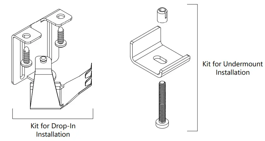 Forteza Series Granite Kitchen Sinks Hardware (Included)