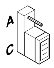 Comelit Mini 2708W Door Entry Phone with Handset - icon 1