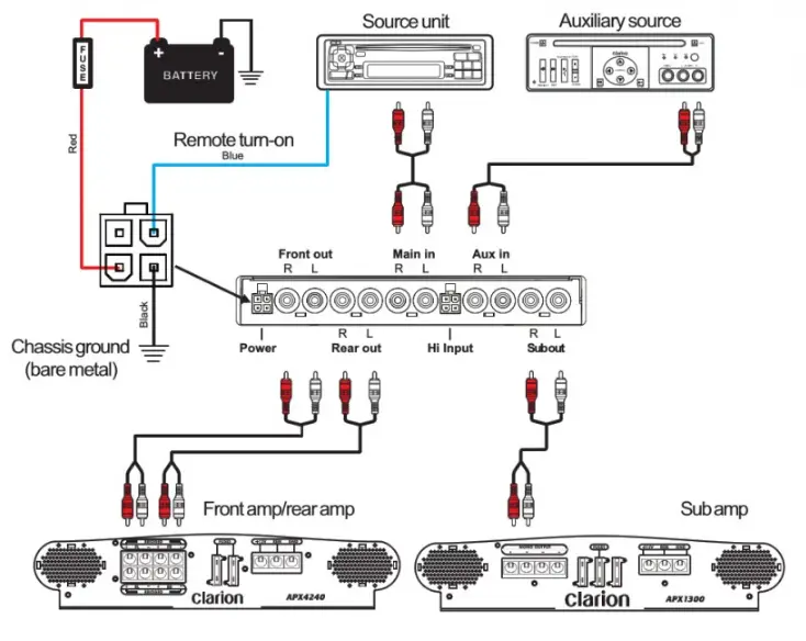 Clarion-EQS755-7-Band-Car-Audio-Graphic-Equalizer-fig-4