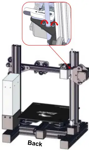 Creality 3D Ender 3D Printer logo bearing assembly