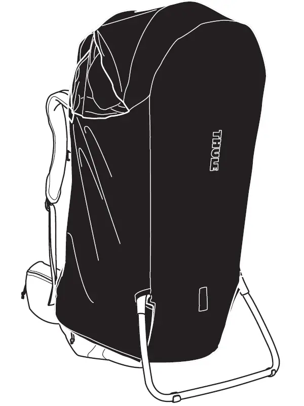THULE 3204542 Sapling Rain Cover