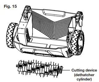 SUNJOE-AJ801E-Electric-Scarifier-Dethatcher-fig-10