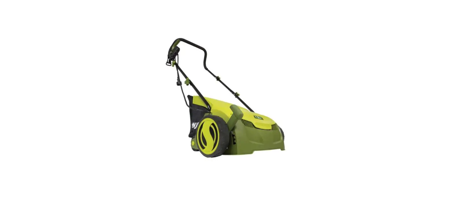 Sunjoe Aj801e Electric Scarifier + Dethatcher Owner's Manual