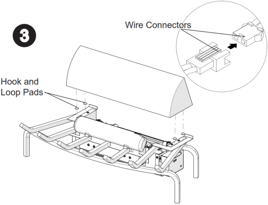 Dimplex DLGM29 28 in Opti Myst Electric Fireplace Log Set - Fig 5