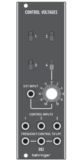 behringer 992 Control Voltage Legendary Analog CV Routing Module for Eurorack