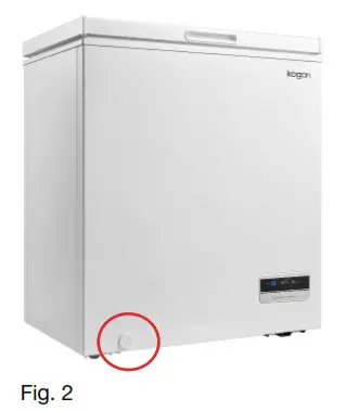 kogan 142L Chest Freezer Instruction--- Maintenance and Cleaning