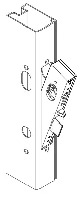 ENTRO A0400SSSM Narrow Stile Mortice Lock - FIT LOCK