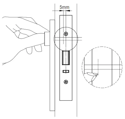 ENTRO A0400SSSM Narrow Stile Mortice Lock - FIT LOCK2