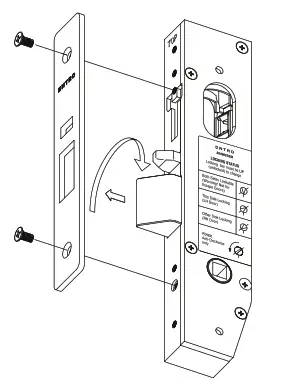 ENTRO A0400SSSM Narrow Stile Mortice Lock - HANDING