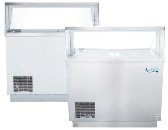 AVANTCO 178CPW47HC Ice Cream Dipping Cabinets - Fig