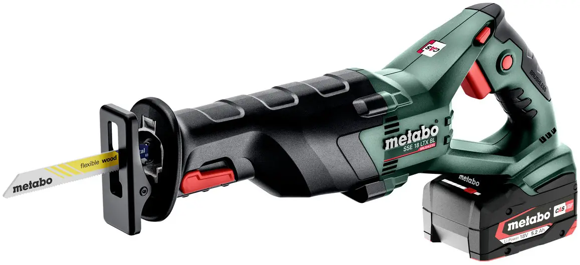 metabo 602267650 SSE 18 LTX BL Cordless Sabre Saw