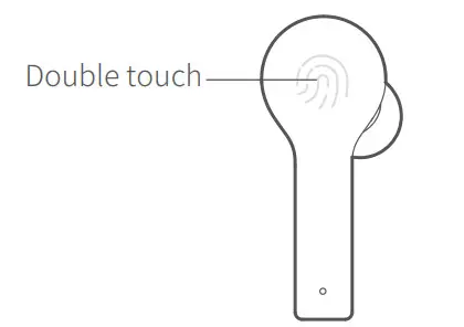 QCY AT X80R TWS Smart Earbuds - Answer Call