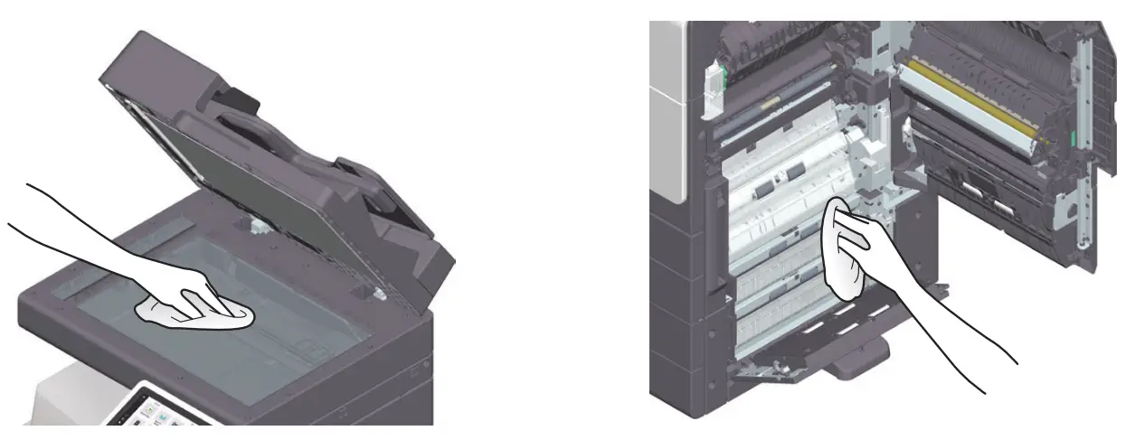 Sindoh D330A Multi Function Peripherals Printer - Glass and roller