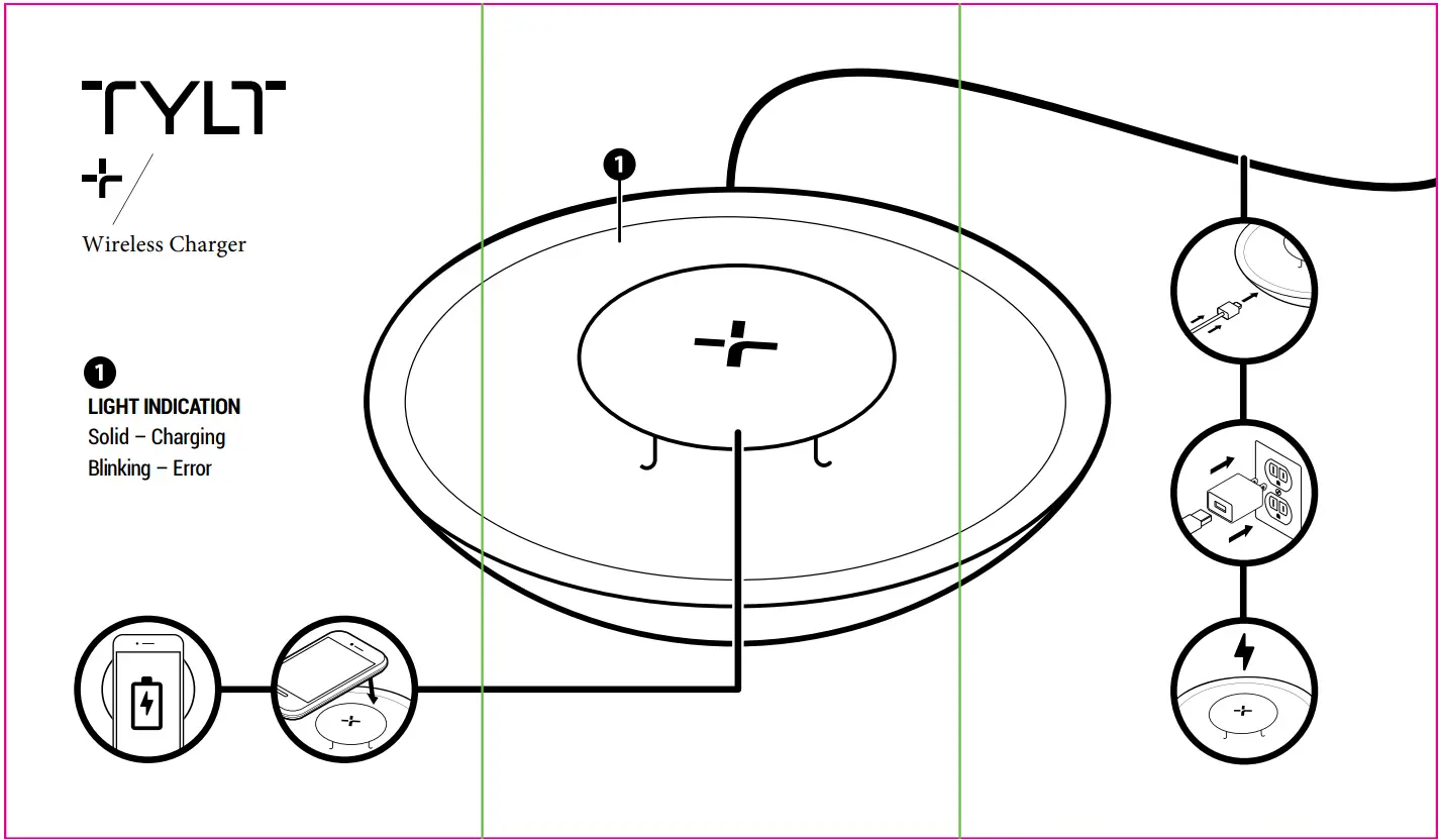 Tylt Bowl Wireless Charging Pad