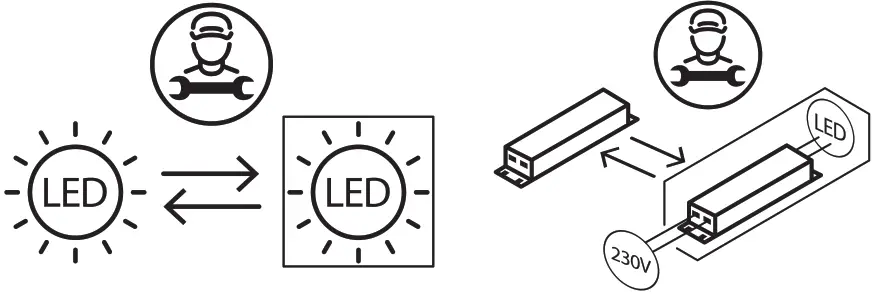 BEMKO C37 PLD 285 180 4K Tokar LED Ceiling Lamp - Fig 1