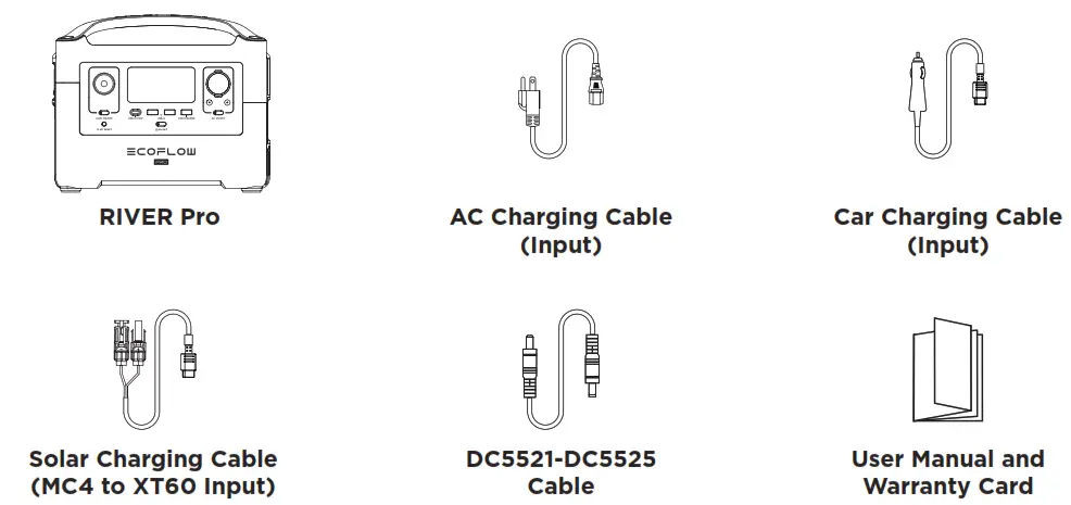 EF4PRO EcoFlow RIVER Pro Portable Power Station - FIG38