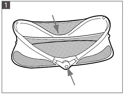 munchkin 64008 Fold n Go Brica Baby Travel Pod - How to Use 4