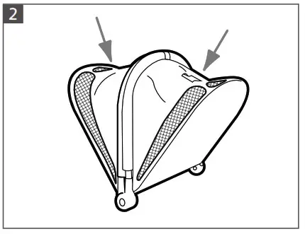 munchkin 64008 Fold n Go Brica Baby Travel Pod - How to Use 5