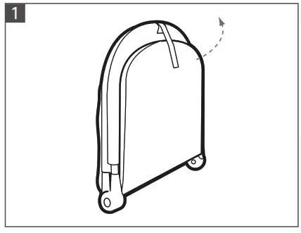 munchkin 64008 Fold n Go Brica Baby Travel Pod - How to Use