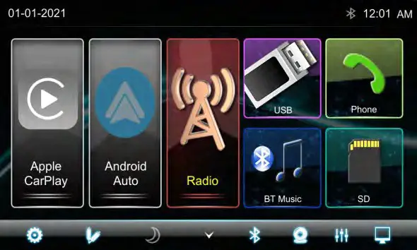 SOUNDSTREAM VRCPAA 7DRM 2 Din Head Unit - figure 1