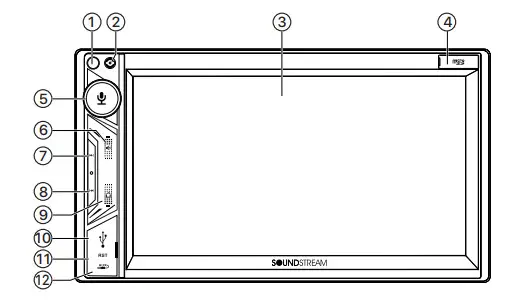 SOUNDSTREAM VRCPAA 7DRM 2 Din Head Unit - figure 10