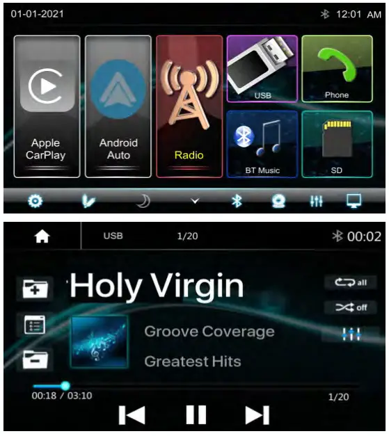 SOUNDSTREAM VRCPAA 7DRM 2 Din Head Unit - figure 34
