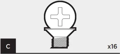 CORSAIR Crystal Series 280X - Accessory Kit Contents C