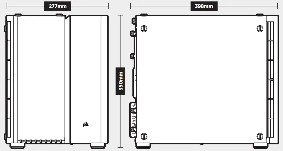 CORSAIR Crystal Series 280X - Case Specifications