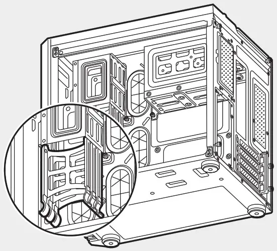 CORSAIR Crystal Series 280X - Installing SSDs