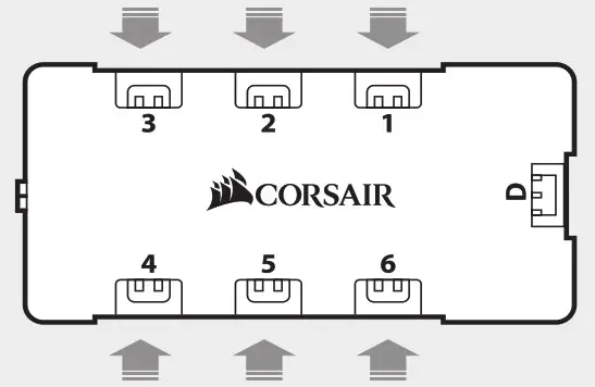 CORSAIR Crystal Series 280X - Using Lighting Node PRO (CRYSTAL 280X RGB only) 2