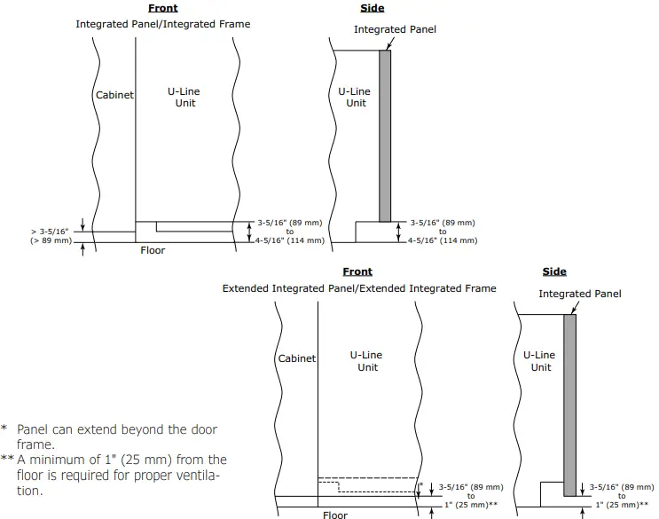 U-LINE 3036RR 36 Inch Solid Door Refrigerator-fig7