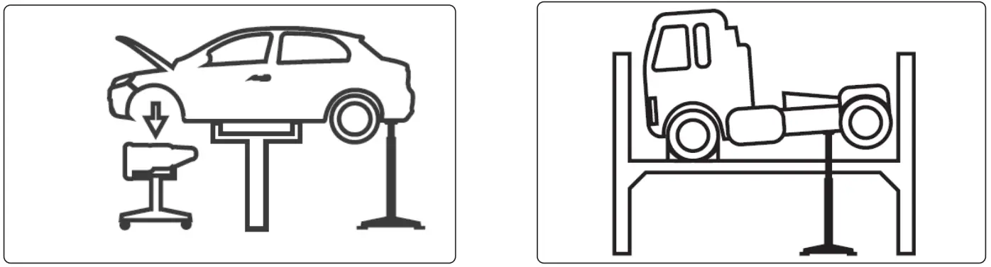 SEALEY ASH2000 2 TONNE CAPACITY HIGH LEVEL SUPPLEMENTARY STAND - fig