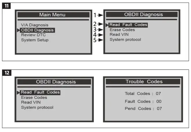 MEEC TOOLS 014144 Fault Code Reader - Product Overview 7