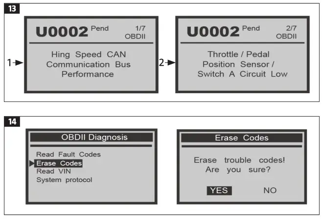 MEEC TOOLS 014144 Fault Code Reader - Product Overview 8