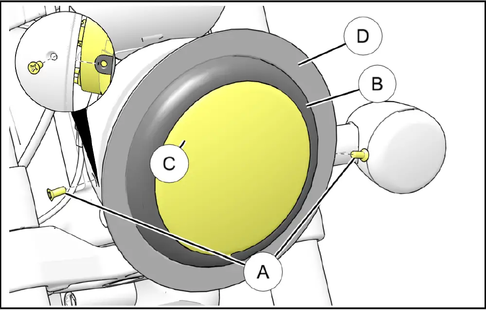 Indian MOTORCYCLE 2413862 LED Headlight Kit 04