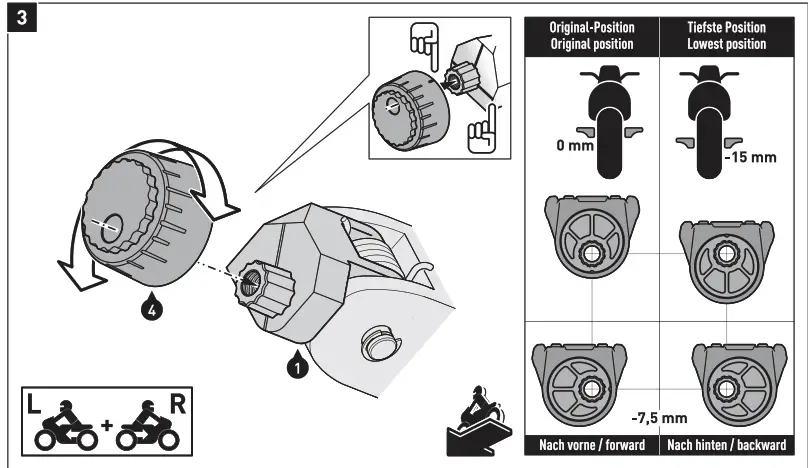 SW-MOTECH FRS.11.112.10103 EVO Footrest Kit - Fig 3