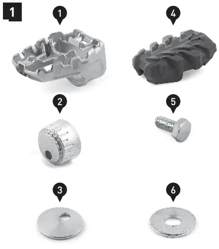 SW-MOTECH FRS.11.112.10103 EVO Footrest Kit - Fig 7