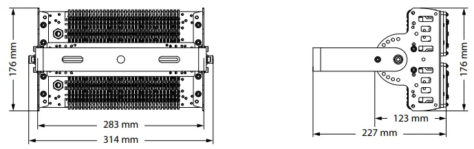 STAIRVILLE 446042 LED Power-Flood Pro 200W 6K High Performance LED Floodlights-fig2