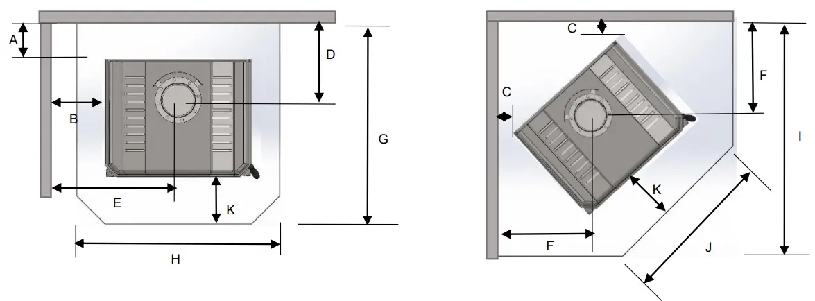 KEMLAN C24 Mkii Fireplace - FLUE KIT